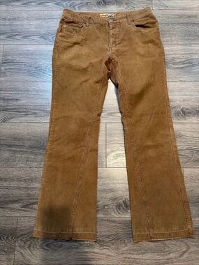 Paul Frank Tan Brown Corduroy Wide-Leg Pants